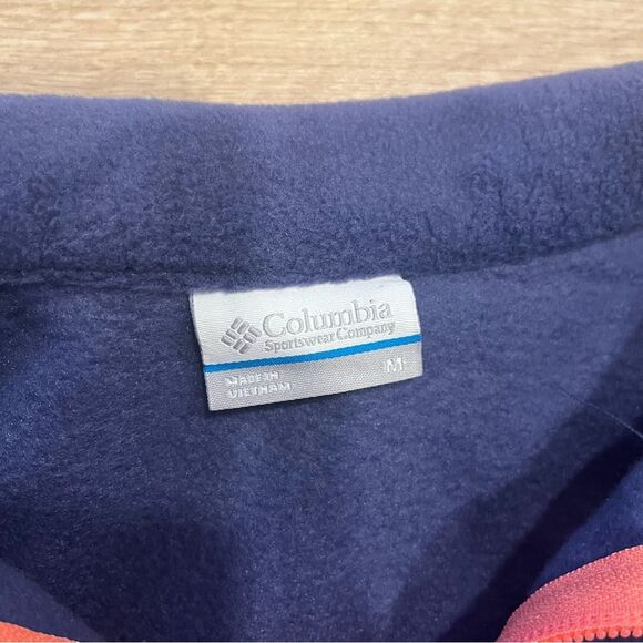 NWT Columbia Women’s Benton Springs Vest Fleece Purple Full Zip Size M - Picture 2 of 5